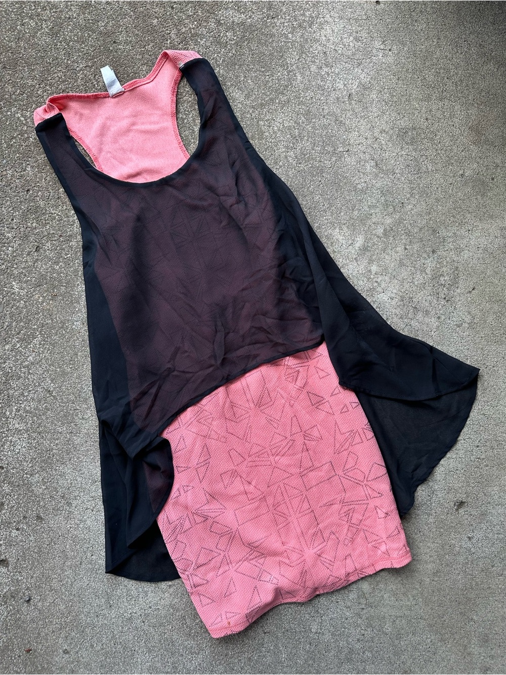 Ipona Collection Layered Rhinestone Tank Top